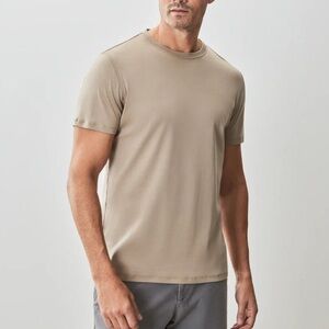 Robert Barakett The Barakett Tee In Twine Beige Men’s Size Medium 100% Cotton